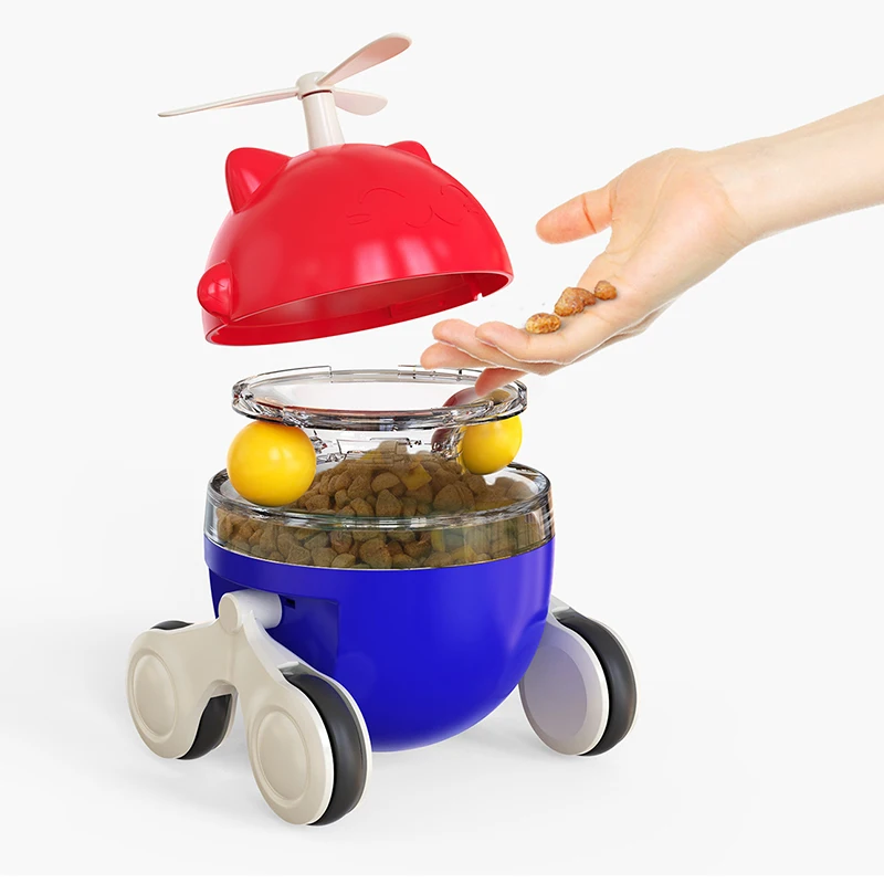 Cat Tumbler Toy Interactive Ball Pet Car Toys Rotatable PuzzleTraining Slow Dispenser Pet Food Leakage Teaser Container Feeder
Cat Tumbler Toy Interactive Ball Pet Car Toys Rotatable PuzzleTraining Slow Dispenser Pet Food Leakage Teaser Container Feeder