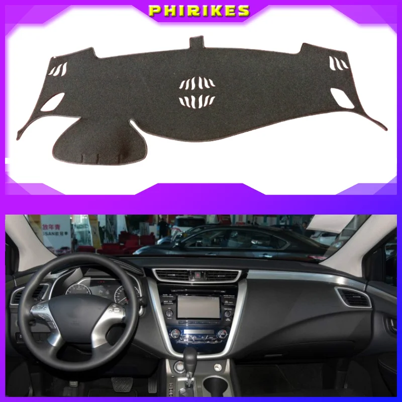 Car Inner Auto Dashboard Cover Dashmat Pad Carpet Sun Shade Dash Board Cover Fit For Nissan Murano 2015 2016 2017
Car Inner Auto Dashboard Cover Dashmat Pad Carpet Sun Shade Dash Board Cover Fit For Nissan Murano 2015 2016 2017