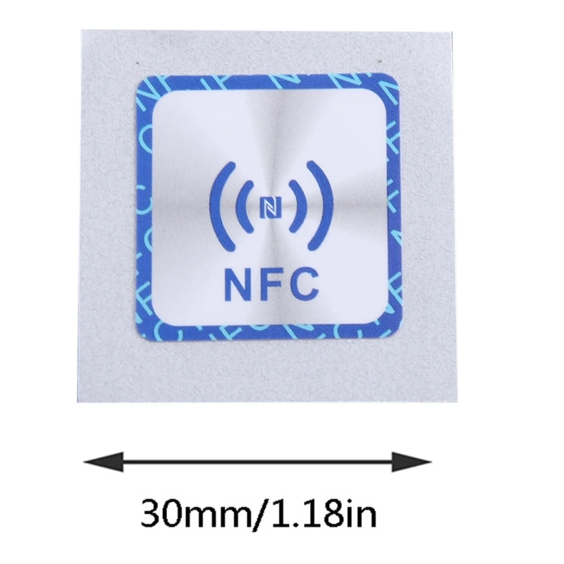6PCS Universal NFC Ntag213 Tags Anti Metal Sticker NTAG 213 Metallic Badges Token Label for Smart Mobile Phones
6PCS Universal NFC Ntag213 Tags Anti Metal Sticker NTAG 213 Metallic Badges Token Label for Smart Mobile Phones