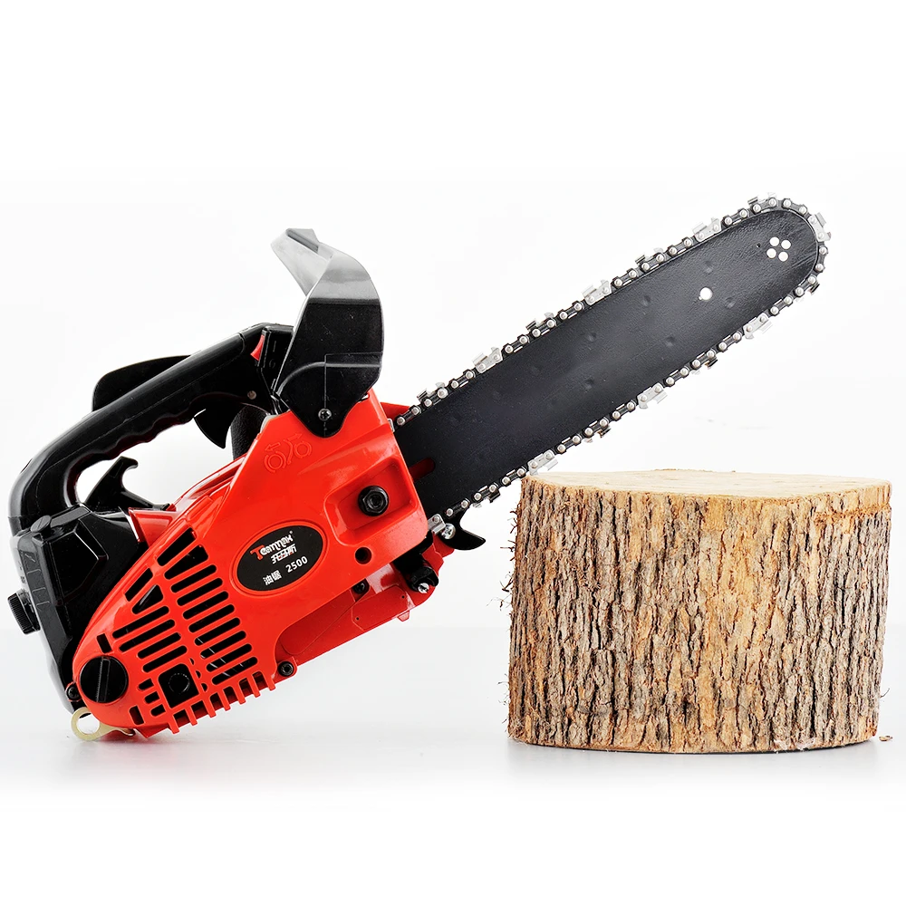 Mini Gasoline Chainsaw TM2500 2 Stroke Gasoline Chainsaw 800W High Power Logging Saw Machine Cutting Wood Powered Chainsaw Tool
Mini Gasoline Chainsaw TM2500 2 Stroke Gasoline Chainsaw 800W High Power Logging Saw Machine Cutting Wood Powered Chainsaw Tool