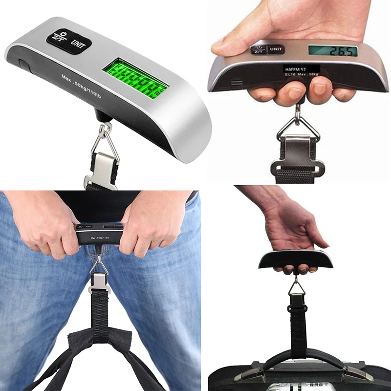 50kg x 10g Portable Kitchen Electronic Scale Digital Luggage Scale Weight Balance suitcase Travel Hanging Steelyard Hook scale
50kg x 10g Portable Kitchen Electronic Scale Digital Luggage Scale Weight Balance suitcase Travel Hanging Steelyard Hook scale