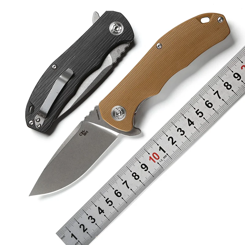 CH Flipper оригинальный дизайн 3504 тактический складной нож D2 лезвие шарикоподшипники рукоятка G10 уличные охотничьи ножи для выживания EDC инстру...
CH Flipper оригинальный дизайн 3504 тактический складной нож D2 лезвие шарикоподшипники рукоятка G10 уличные охотничьи ножи для выживания EDC инстру...