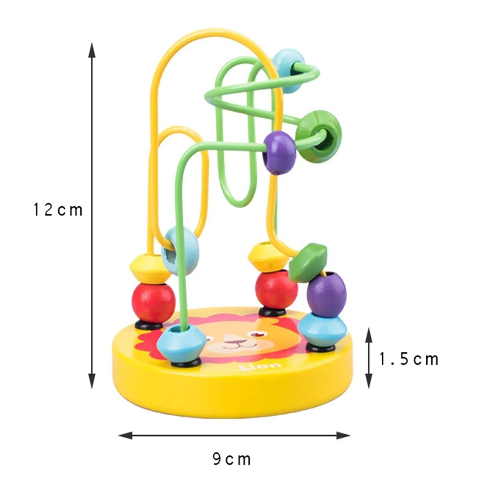 Creative Wooden Bead Maze Wooden Mini Bead Puzzle Building Block Toys Beaded Bead Maze Education Classic Bead Maze Toys
Creative Wooden Bead Maze Wooden Mini Bead Puzzle Building Block Toys Beaded Bead Maze Education Classic Bead Maze Toys