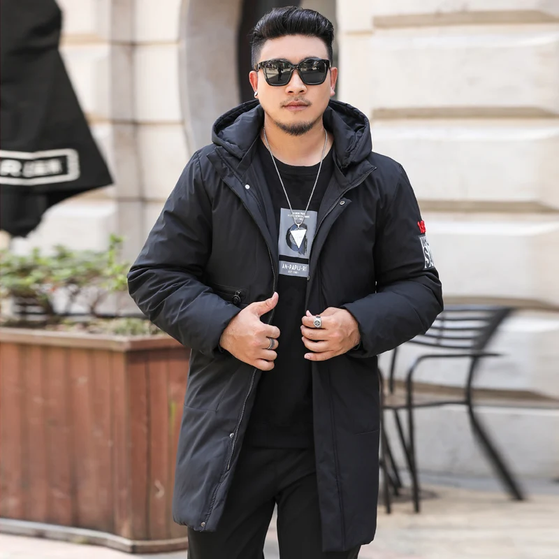 plus size 8XL Mens Hooded Long Duck Down Padded Jackets Man Thick Winter Dow n Coats Male Fashion Overcoat Keep Warm Outerwear
plus size 8XL Mens Hooded Long Duck Down Padded Jackets Man Thick Winter Dow n Coats Male Fashion Overcoat Keep Warm Outerwear