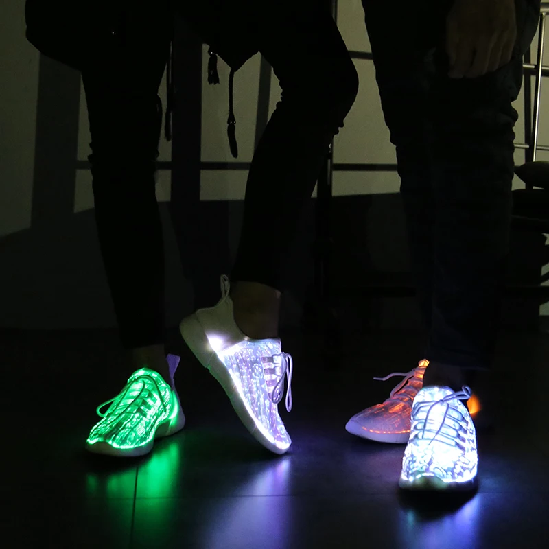 LED Shoes for Boys Girls Women and Men Fiber Optic Shoes and Elastic Sole USB Rechargeable Lightweight Sneakers
LED Shoes for Boys Girls Women and Men Fiber Optic Shoes and Elastic Sole USB Rechargeable Lightweight Sneakers