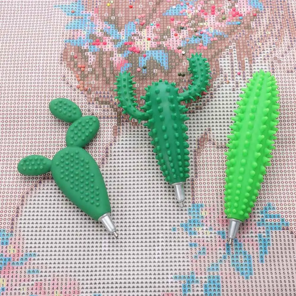 New Crystal Cactus Point Drill Pen 5D Diamond Painting Cross Stitch Pens DIY Crafts Embroidery Sewing Tools Accessories
New Crystal Cactus Point Drill Pen 5D Diamond Painting Cross Stitch Pens DIY Crafts Embroidery Sewing Tools Accessories