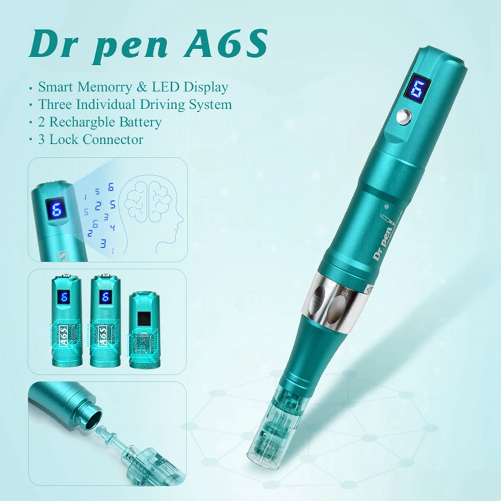 Dr. pen Ultima A6S Wireless Professional Electric Derma Pen Skin Care Device Microneedling Machine Rejuvenation System
Dr. pen Ultima A6S Wireless Professional Electric Derma Pen Skin Care Device Microneedling Machine Rejuvenation System