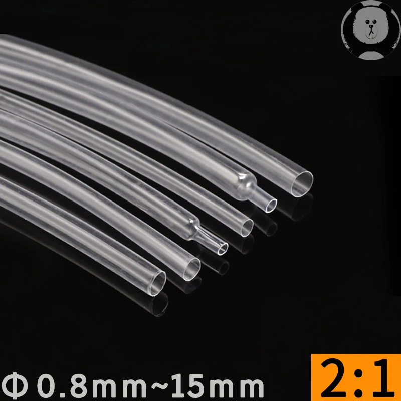 Diameter 0.8mm ~ 15mm Super Thin Wall Flexible Earphone Line Heat Shrinkage Tube Cover Professional Audio Wire Sleeve Wrap Clear
Diameter 0.8mm ~ 15mm Super Thin Wall Flexible Earphone Line Heat Shrinkage Tube Cover Professional Audio Wire Sleeve Wrap Clear