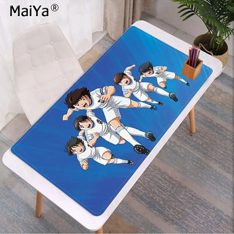 

Maiya Captain Tsubasa Ozora Genzo football Rubber Mouse Durable Desktop Mousepad Free Shipping Large Mouse Pad Keyboards Mat