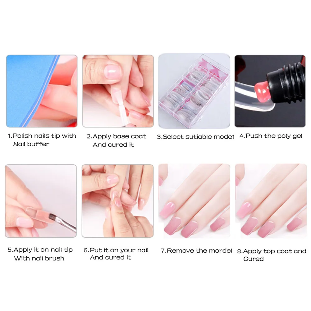 Gel UV/LED Nail Dryer Lamp Nail Enhancement Kit Nail Gel Builder for Home DIY Nail Salon Nails Poly Extension DIY Nail Salon
Gel UV/LED Nail Dryer Lamp Nail Enhancement Kit Nail Gel Builder for Home DIY Nail Salon Nails Poly Extension DIY Nail Salon