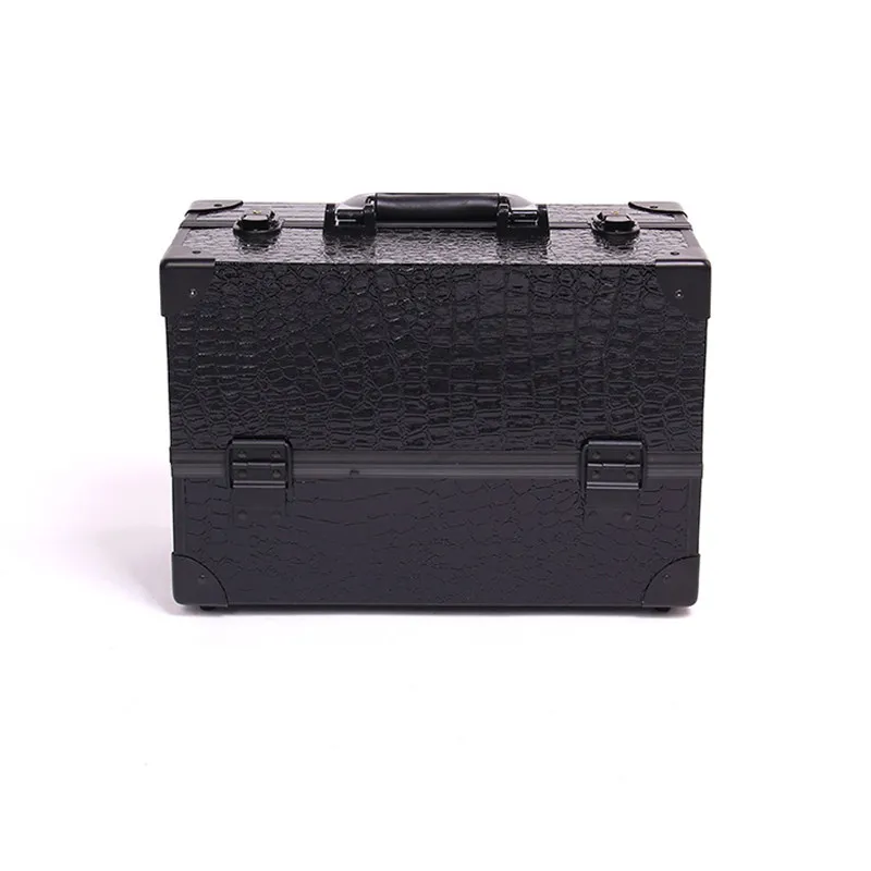 Black Durable Makeup Organizer Multistorey Waterproof Cosmetic Storage Case Jewelry Make Up Suitcase Professional Beauty Toolbox
Black Durable Makeup Organizer Multistorey Waterproof Cosmetic Storage Case Jewelry Make Up Suitcase Professional Beauty Toolbox