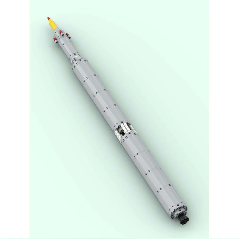 MOC-58330 RS-12M Poplar-M Missile-SS-27 Rocket Army Missile Assembly Plug-in Toy Compatible with Lego
MOC-58330 RS-12M Poplar-M Missile-SS-27 Rocket Army Missile Assembly Plug-in Toy Compatible with Lego