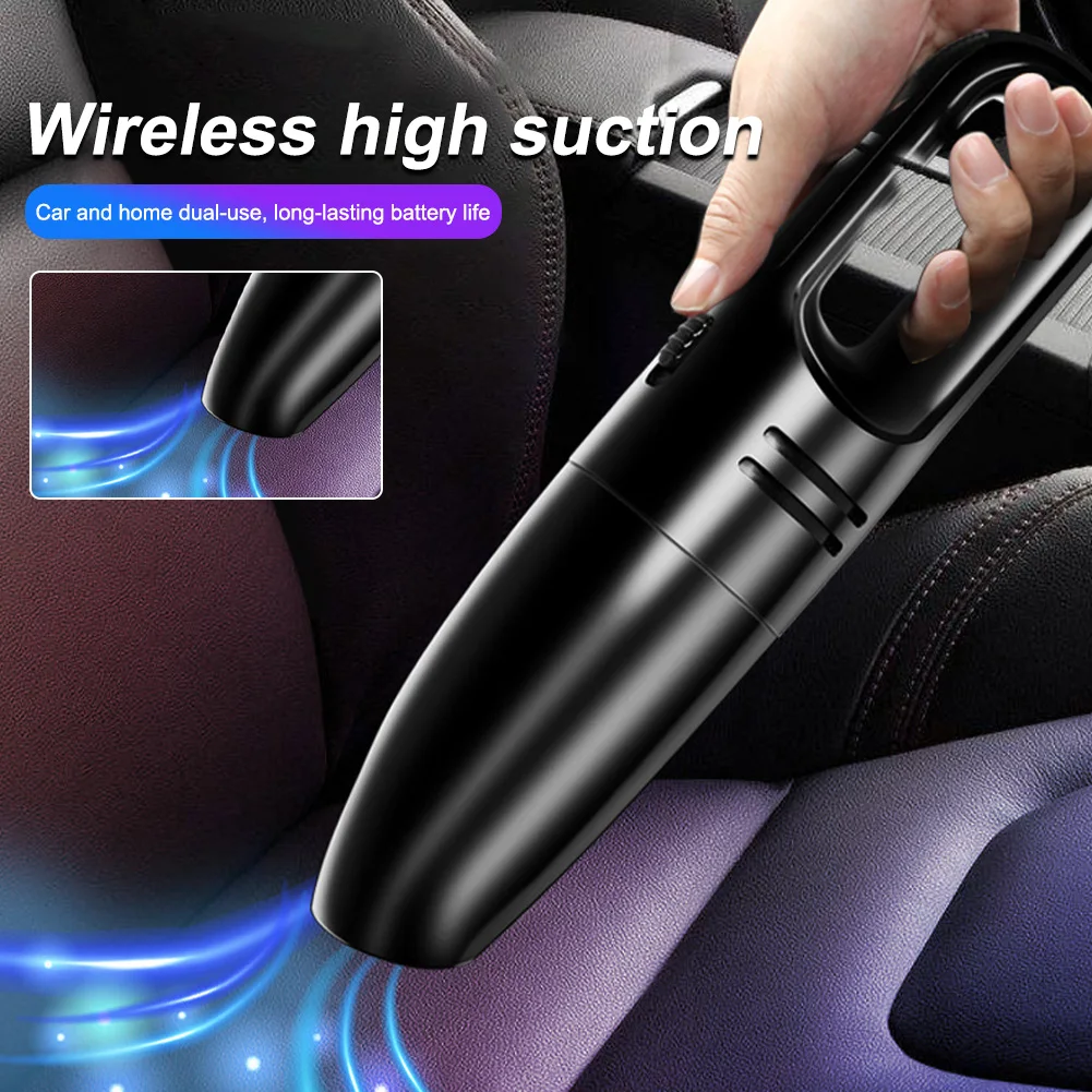 Car Mini Vacuum Cleaner Portable 6000Pa Cordless Vacuum Handheld Wet/Dry Use with Filter Wireless Auto Cleaner for Car Home desk
Car Mini Vacuum Cleaner Portable 6000Pa Cordless Vacuum Handheld Wet/Dry Use with Filter Wireless Auto Cleaner for Car Home desk