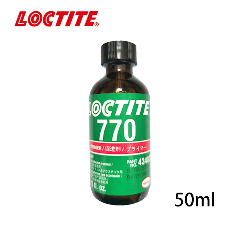 Loctite 770 50ml Glue Accelerant Substrate Surface Treatment Activator Curing Agent
Loctite 770 50ml Glue Accelerant Substrate Surface Treatment Activator Curing Agent