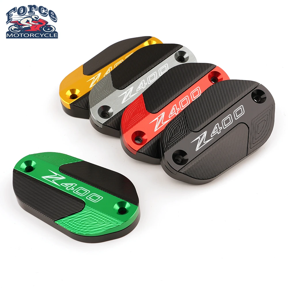 For KAWASAKI NINJA400 NINJA 400 Z400 Z 400 2018 2019 2020 Motorcycle Accessories CNC Front Brake Fluid Reservoir Tank Cover Cap 
For KAWASAKI NINJA400 NINJA 400 Z400 Z 400 2018 2019 2020 Motorcycle Accessories CNC Front Brake Fluid Reservoir Tank Cover Cap