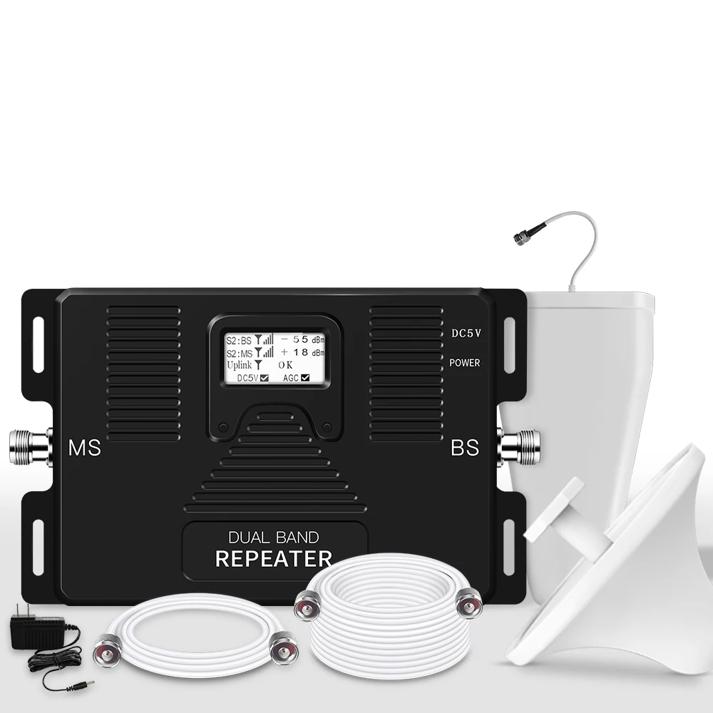 High performance dual band network booster2g 3g 4g 5g signal booster for office and home
High performance dual band network booster2g 3g 4g 5g signal booster for office and home