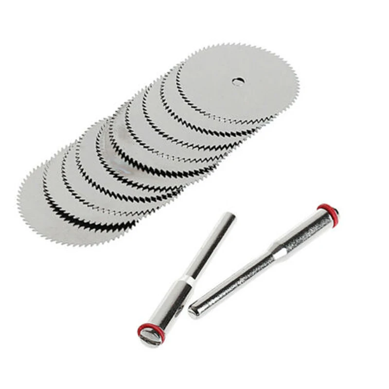 10Pcs Mini HSS Circular Saw Blade 22/ 25/32mm Woodworking Cutting Discs Wood Plastic Cutter Rotary Tools
10Pcs Mini HSS Circular Saw Blade 22/ 25/32mm Woodworking Cutting Discs Wood Plastic Cutter Rotary Tools
