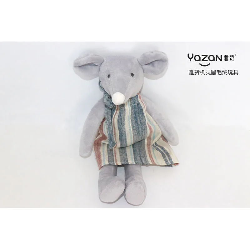 Yazan 31-cm plush smart mouse doll is a super cute, soft, safe and high quality baby doll gift
Yazan 31-cm plush smart mouse doll is a super cute, soft, safe and high quality baby doll gift