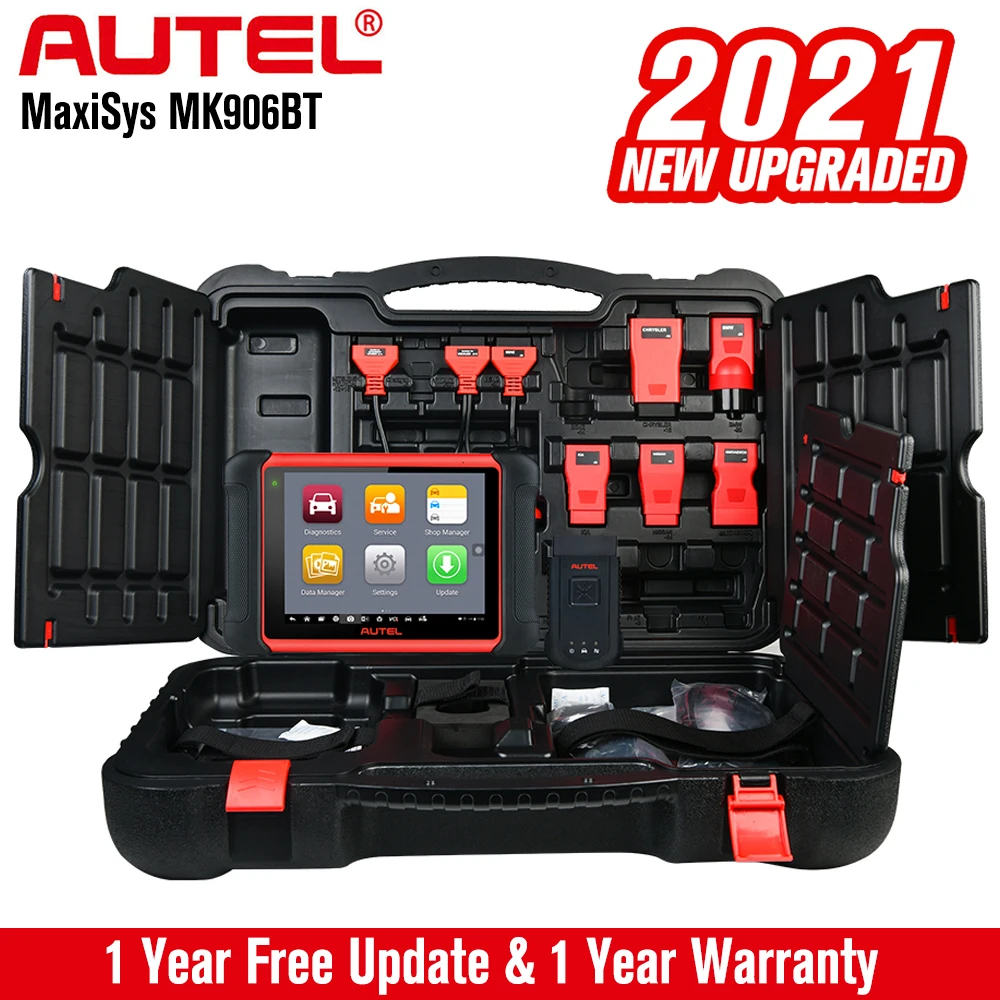 Autel MaxiCOM MK906BT Auto Advanced Diagnostic Scan Tool Wireless OBD2 Scanner Automotivo ECU Coding PK MaxiSys MS906BT MS908
Autel MaxiCOM MK906BT Auto Advanced Diagnostic Scan Tool Wireless OBD2 Scanner Automotivo ECU Coding PK MaxiSys MS906BT MS908