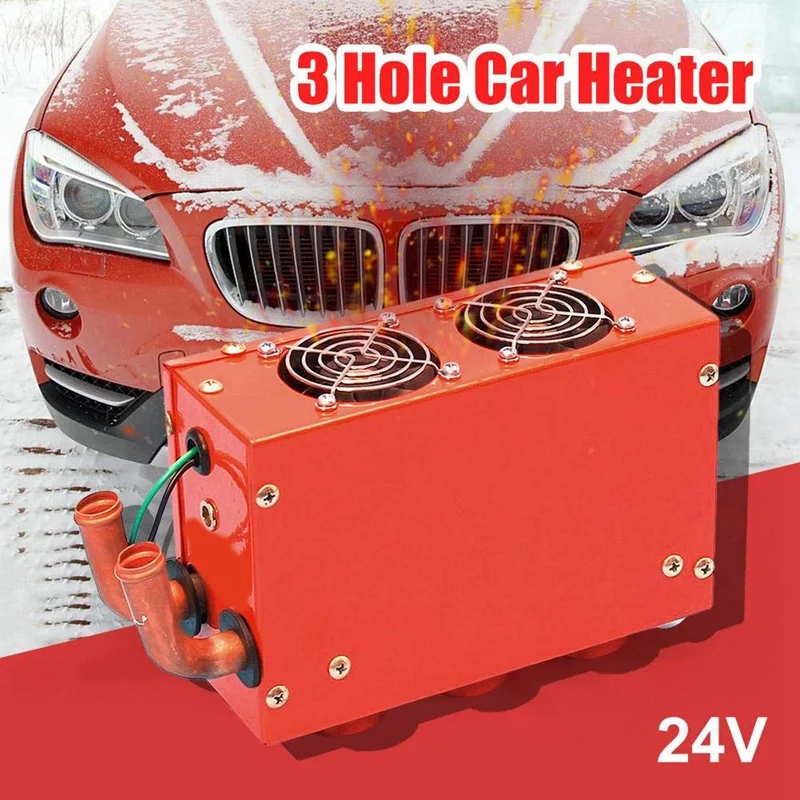 24V 60W 3 Hole Heating Fans Truck and Car Winter Auto Heater Warm Dryer Glass Defroster Window Heater for Tractors, Trucks, Buse
24V 60W 3 Hole Heating Fans Truck and Car Winter Auto Heater Warm Dryer Glass Defroster Window Heater for Tractors, Trucks, Buse