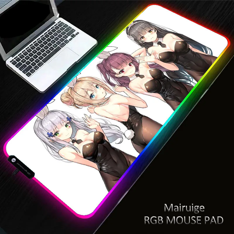 40*90CM Anime RGB Gaming Pad Rubber Non-Slip Laptop PC Led Gamer Large Sexy Girl Mouse Pad Keyboard Mousepad for Computer Desk
40*90CM Anime RGB Gaming Pad Rubber Non-Slip Laptop PC Led Gamer Large Sexy Girl Mouse Pad Keyboard Mousepad for Computer Desk