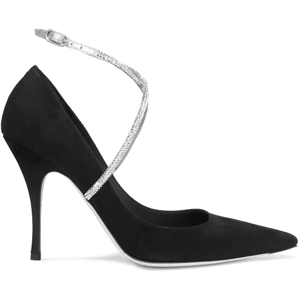 Aiyoway Luxury Brand Design Women Microfiber Sexy Pumps 12cm Heels Cross Strap Pointed Toe Popular Party Dress Shoes
Aiyoway Luxury Brand Design Women Microfiber Sexy Pumps 12cm Heels Cross Strap Pointed Toe Popular Party Dress Shoes