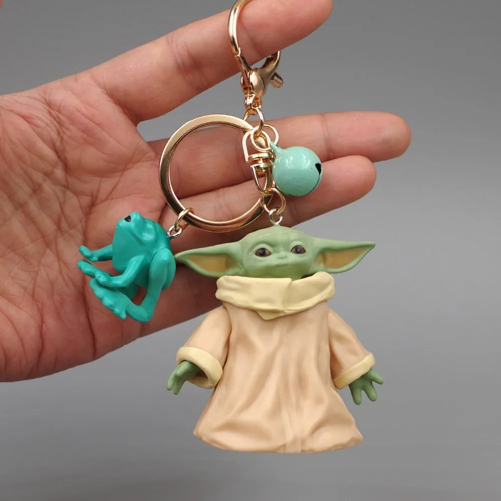 6cm Baby Yoda Keychain Mandalorian Yoda Baby Figure Model Keychains Bag Car Keychain Pendant Kids Toys Gifts
6cm Baby Yoda Keychain Mandalorian Yoda Baby Figure Model Keychains Bag Car Keychain Pendant Kids Toys Gifts