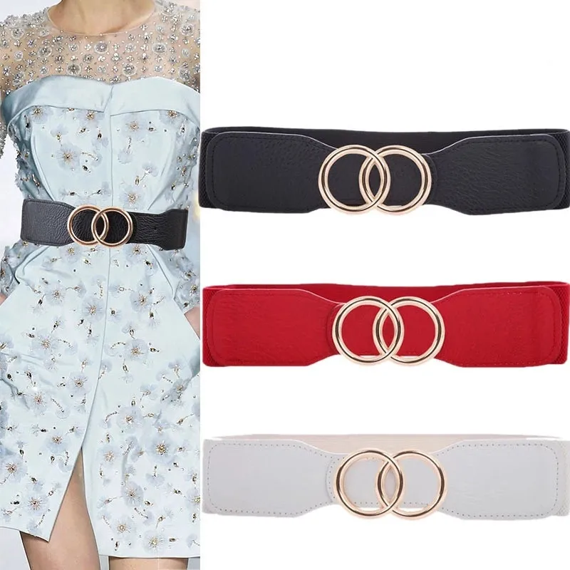 2021 New belt women's luxury brand design wild wide ring buckle elastic belt ladies girdle fashion simple wide belt SP1489
2021 New belt women's luxury brand design wild wide ring buckle elastic belt ladies girdle fashion simple wide belt SP1489