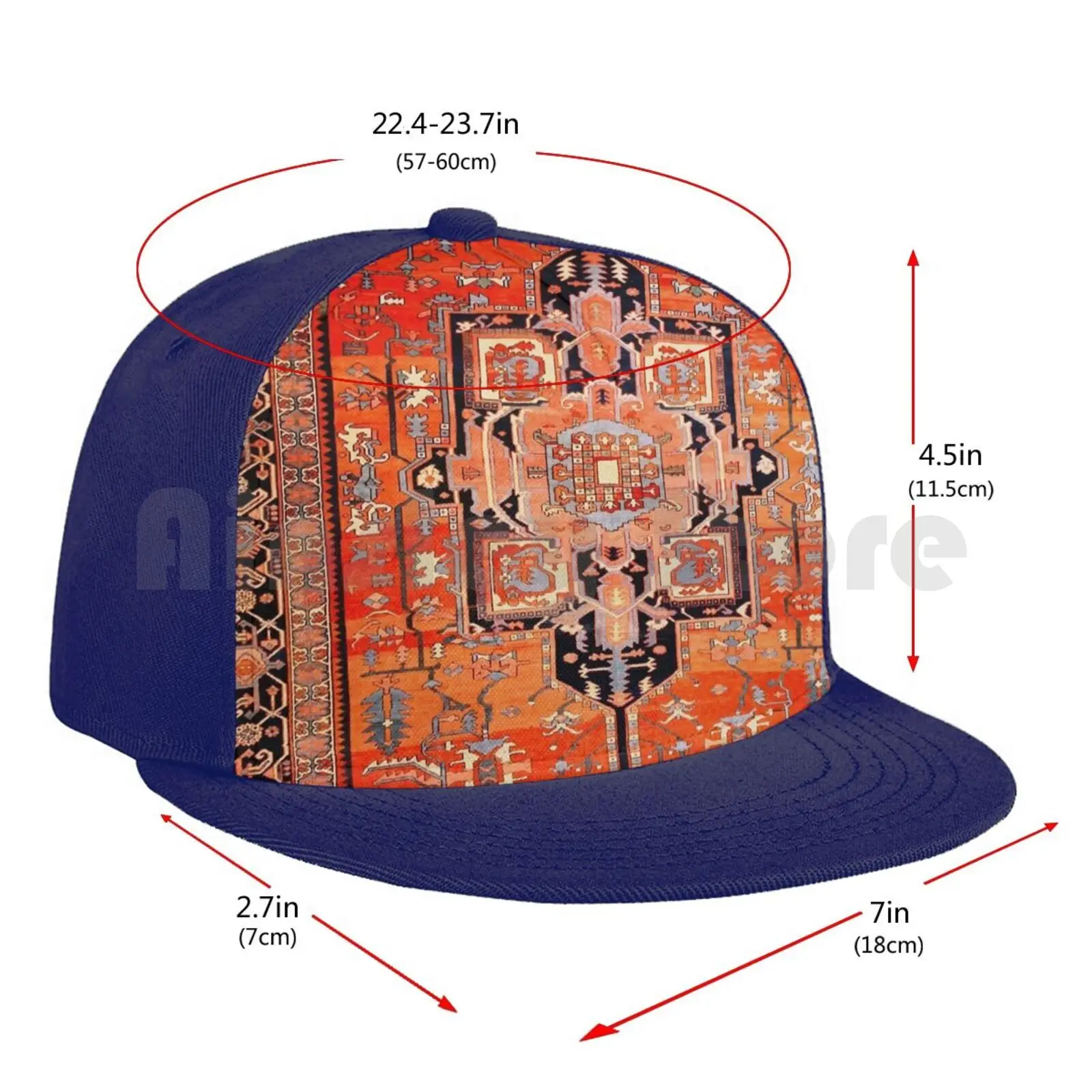 Antique Persian Heriz Serapi Rug Print Baseball Cap Unisex Mesh Casual Print Adjustable Vintage Vintage Persian Rug Carpet
Antique Persian Heriz Serapi Rug Print Baseball Cap Unisex Mesh Casual Print Adjustable Vintage Vintage Persian Rug Carpet