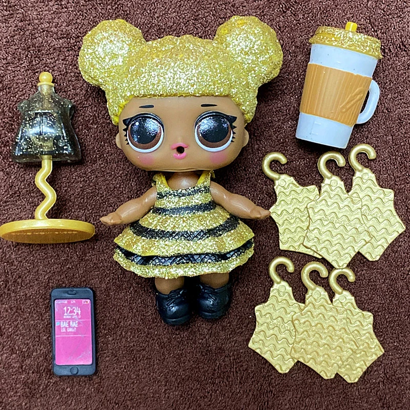 LOL Surprise 1 Piece Set Of Bee Queen Rare Doll Action Doll Accessory Set Toy Children DIY Birthday Gift
LOL Surprise 1 Piece Set Of Bee Queen Rare Doll Action Doll Accessory Set Toy Children DIY Birthday Gift