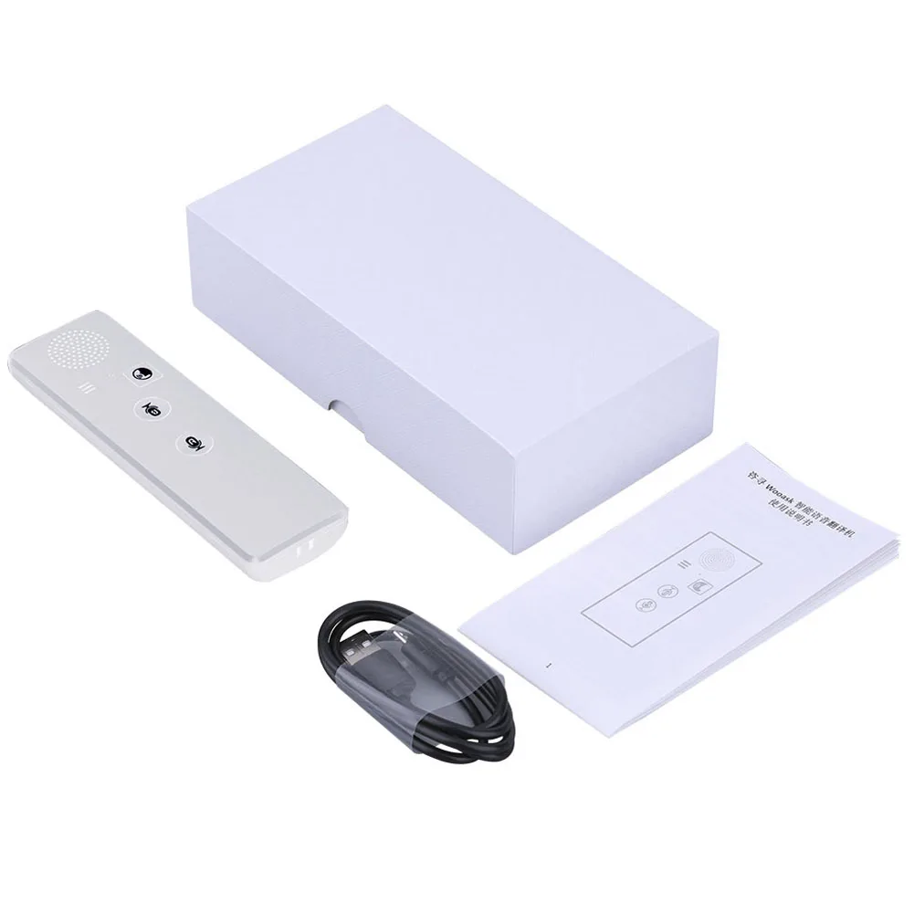 New Updated T3 Translation Intelligent Translator 40+ Languages Instant Voice Pocket Device Smart Instant Real Time Translator
New Updated T3 Translation Intelligent Translator 40+ Languages Instant Voice Pocket Device Smart Instant Real Time Translator