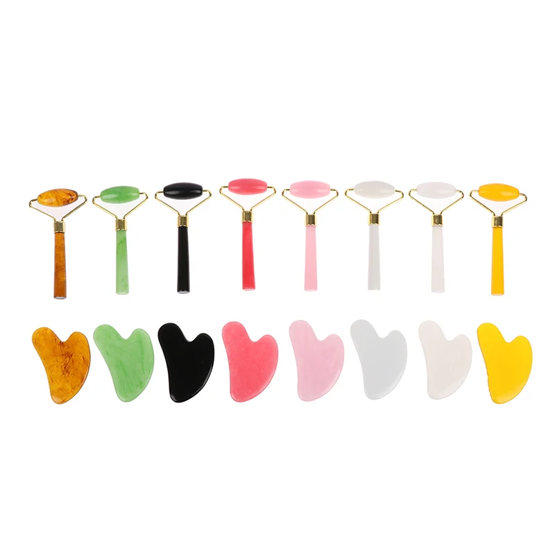 2PCS Natural Stone Slimming Lift Massage Green Red Jade Roller Massager for Face Facial Tool for Chin Neck Beauty Skin Care Tool
2PCS Natural Stone Slimming Lift Massage Green Red Jade Roller Massager for Face Facial Tool for Chin Neck Beauty Skin Care Tool