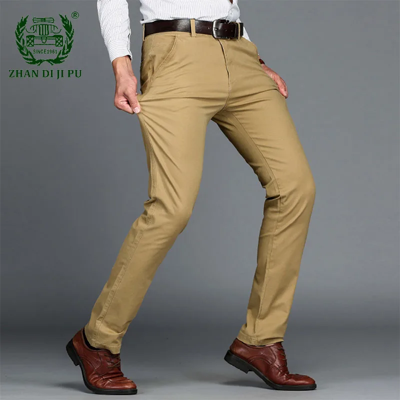 Casual Pants Men High Quality Cotton Stretch Straight Trousers Male Big Size 29-46 Office Business Dress Social Party Men's Pant
Casual Pants Men High Quality Cotton Stretch Straight Trousers Male Big Size 29-46 Office Business Dress Social Party Men's Pant