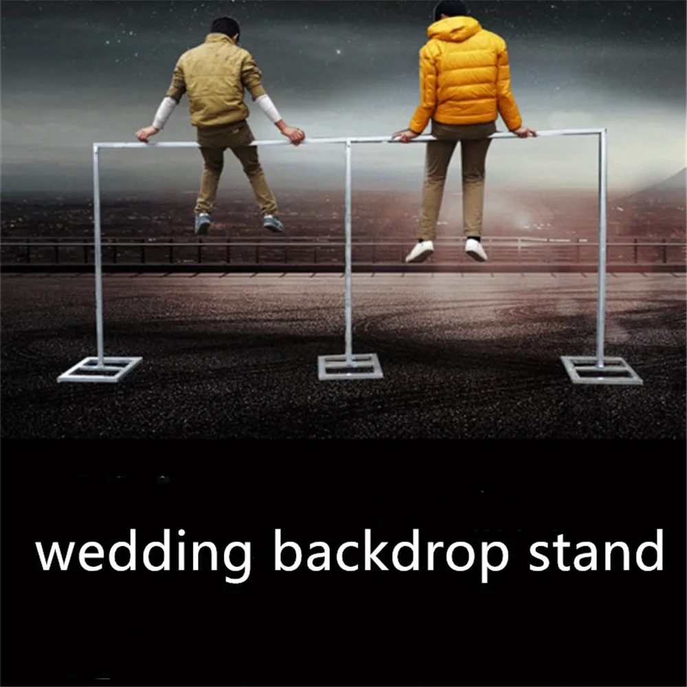 Wedding Banquet Decoration 2M High 2M Wide Aluminum Pipe&Base Wedding Backdrop Stand Sturdy And Durable Free Shipping
Wedding Banquet Decoration 2M High 2M Wide Aluminum Pipe&Base Wedding Backdrop Stand Sturdy And Durable Free Shipping