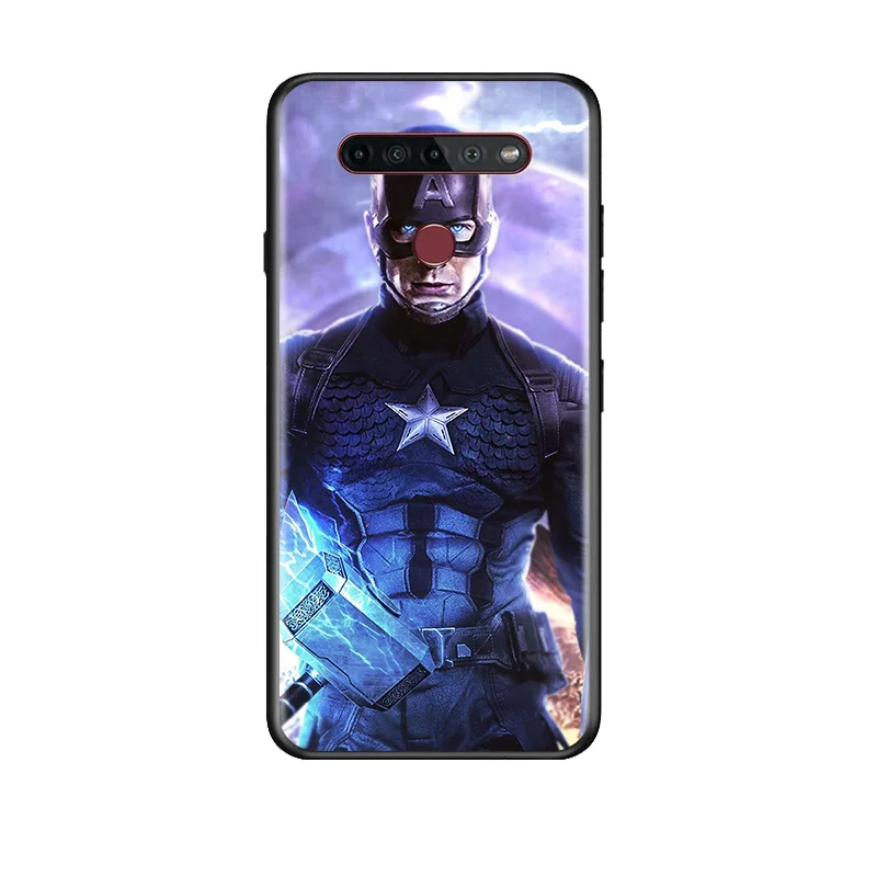 Marvel Avengers Captain America Super Hero For LG G8 G8S G8X V30 V30S V40 V50 V50S V60 Q60 ThinQ 5G Soft TPU Silicone Phone Case
Marvel Avengers Captain America Super Hero For LG G8 G8S G8X V30 V30S V40 V50 V50S V60 Q60 ThinQ 5G Soft TPU Silicone Phone Case