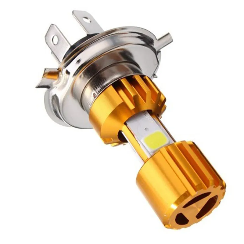 1PC 12V H4 LED 3 COB Motorcycle Headlight Lamp Bulb 6000K Hi/Lo Beam Light White 18W Scooter Accessories Useful
1PC 12V H4 LED 3 COB Motorcycle Headlight Lamp Bulb 6000K Hi/Lo Beam Light White 18W Scooter Accessories Useful