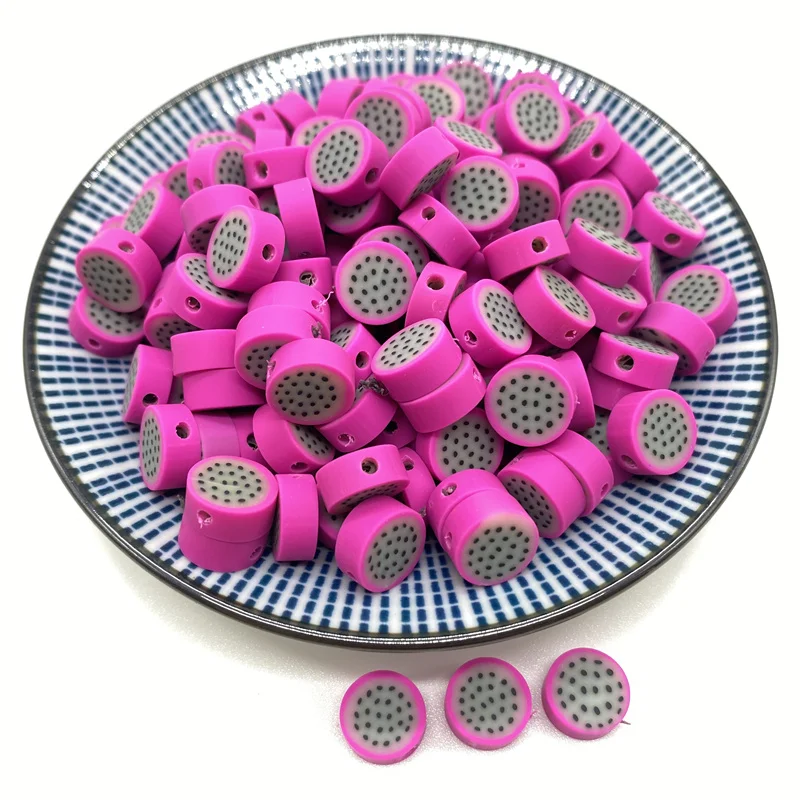 30pcs/lot 10mm Dragon fruit Beads Polymer Clay Beads Polymer Clay Spacer Beads For Jewelry Making DIY Bracelet necklace #10
30pcs/lot 10mm Dragon fruit Beads Polymer Clay Beads Polymer Clay Spacer Beads For Jewelry Making DIY Bracelet necklace #10