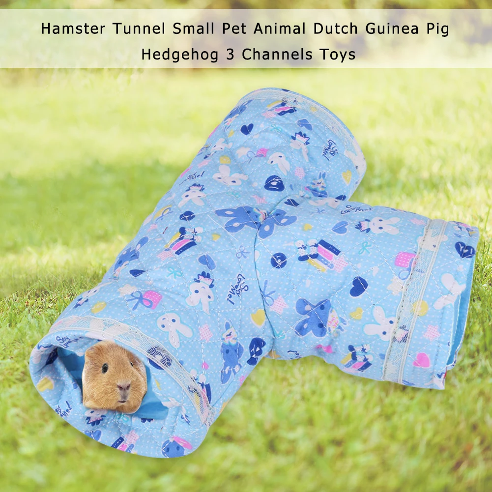 House Playing Hut Pet Tubes Bed Nest Small Animal Rabbit Tunnel Cartoon Design Print Hamster Guinea Pig Pet Products
House Playing Hut Pet Tubes Bed Nest Small Animal Rabbit Tunnel Cartoon Design Print Hamster Guinea Pig Pet Products