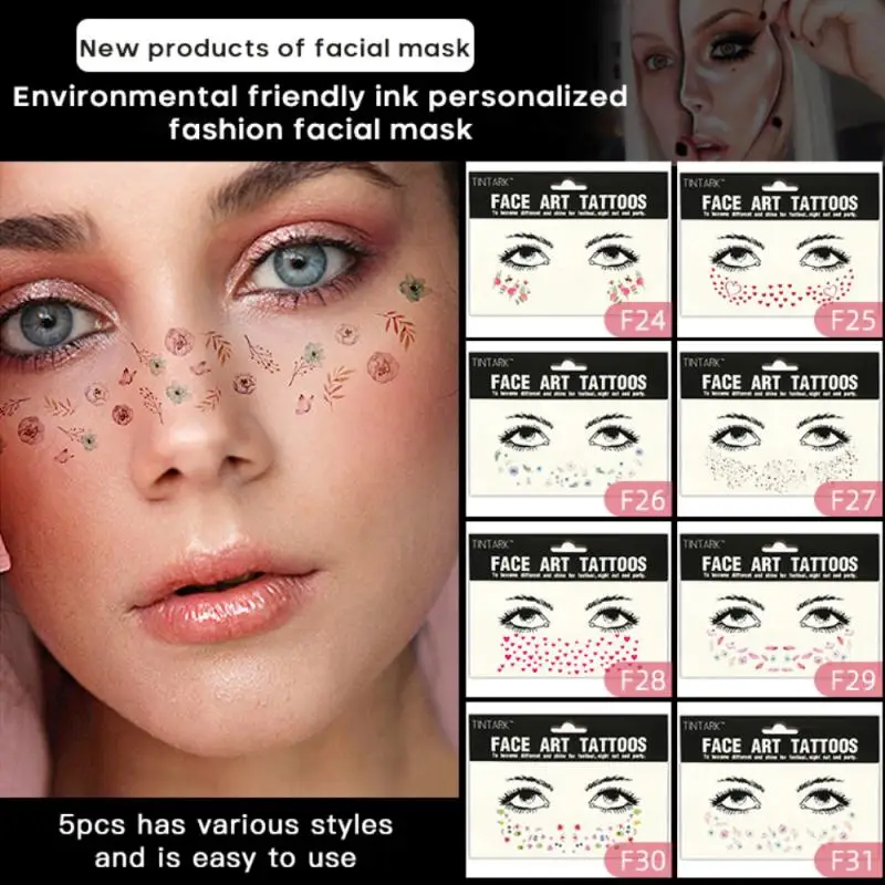 New Professional Tattoo Sticker Beauty Makeup Color Freckle Face Sticker Party Face Tattoo Sticker Net Red Print Tattoo Sticker
New Professional Tattoo Sticker Beauty Makeup Color Freckle Face Sticker Party Face Tattoo Sticker Net Red Print Tattoo Sticker