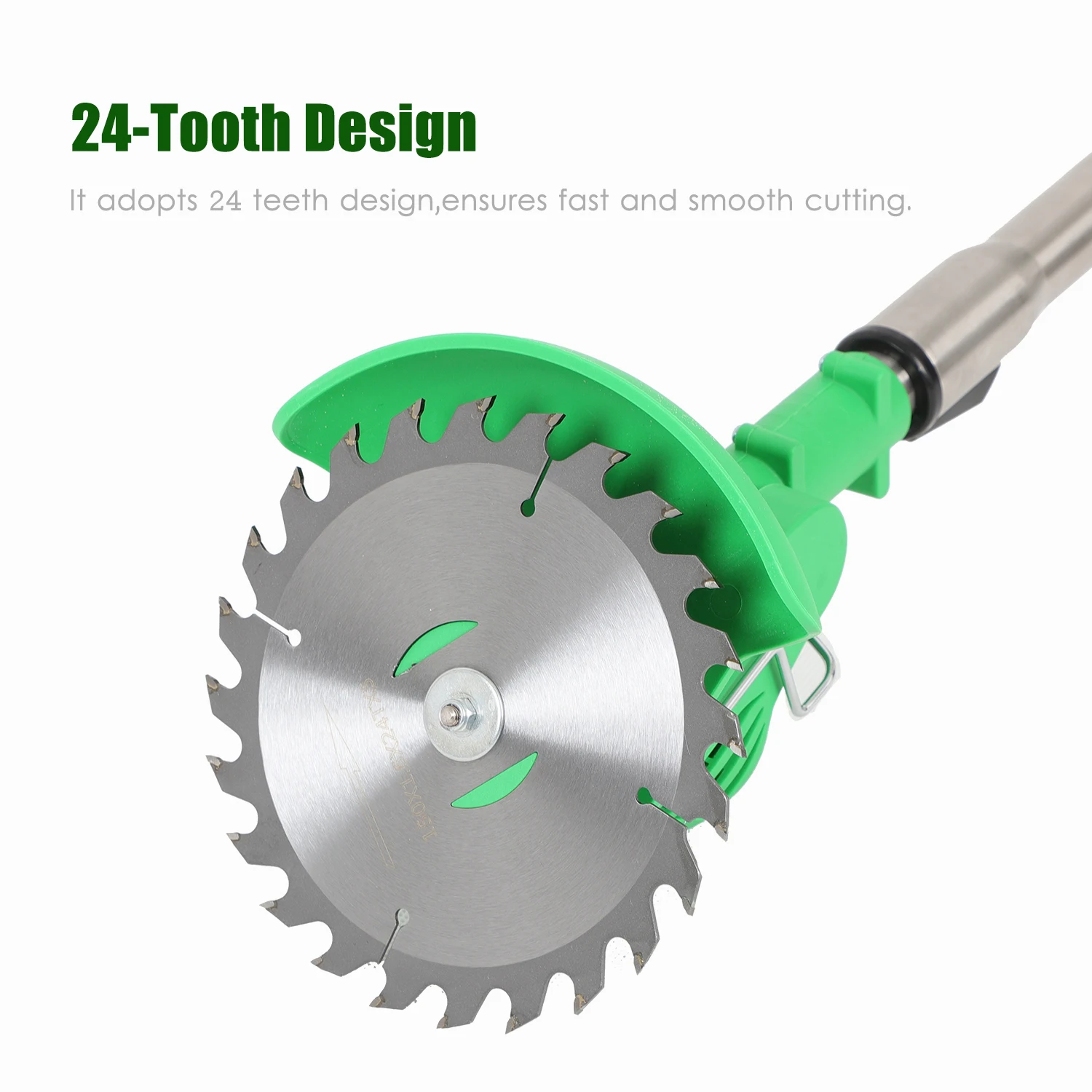 6" 150mm 24 Teeth Lawn Mower Circular Metal Saw Blade Round Saw Cutter Electric Weeder Accessory Compatible with 21V Lawn Mower
6" 150mm 24 Teeth Lawn Mower Circular Metal Saw Blade Round Saw Cutter Electric Weeder Accessory Compatible with 21V Lawn Mower