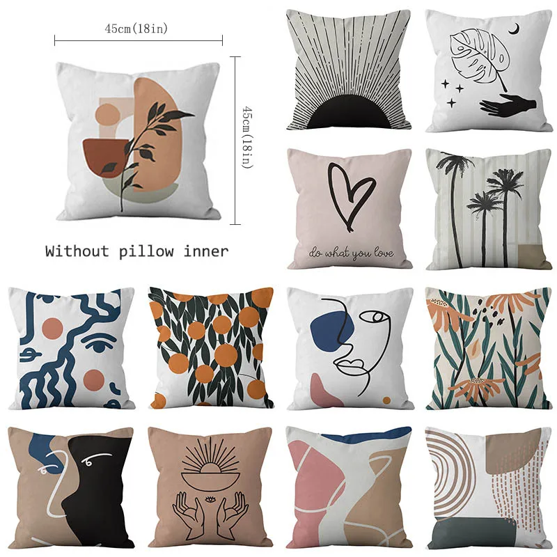 Velvet Cushion Cover Home Living Room Decoration Pillow Case for Sofa 45*45 Nordic Interior Paintings Abstract Personalized Gift
Velvet Cushion Cover Home Living Room Decoration Pillow Case for Sofa 45*45 Nordic Interior Paintings Abstract Personalized Gift