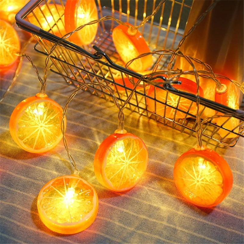LED Lemon Decor Fairy String Lights Christmas Yard Wedding Home Party Bedroom Xmax Decoration Battery Indoor Outdoor Lighting
LED Lemon Decor Fairy String Lights Christmas Yard Wedding Home Party Bedroom Xmax Decoration Battery Indoor Outdoor Lighting