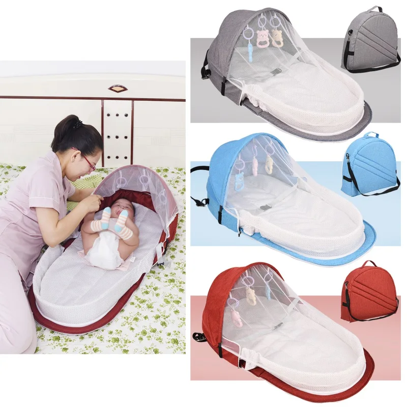 Infant Sleeping Basket Portable Bassinet For Baby Portable Crib For Travel Baby Bed Folding Sunscreen Breathable Mosquito Net n
Infant Sleeping Basket Portable Bassinet For Baby Portable Crib For Travel Baby Bed Folding Sunscreen Breathable Mosquito Net n