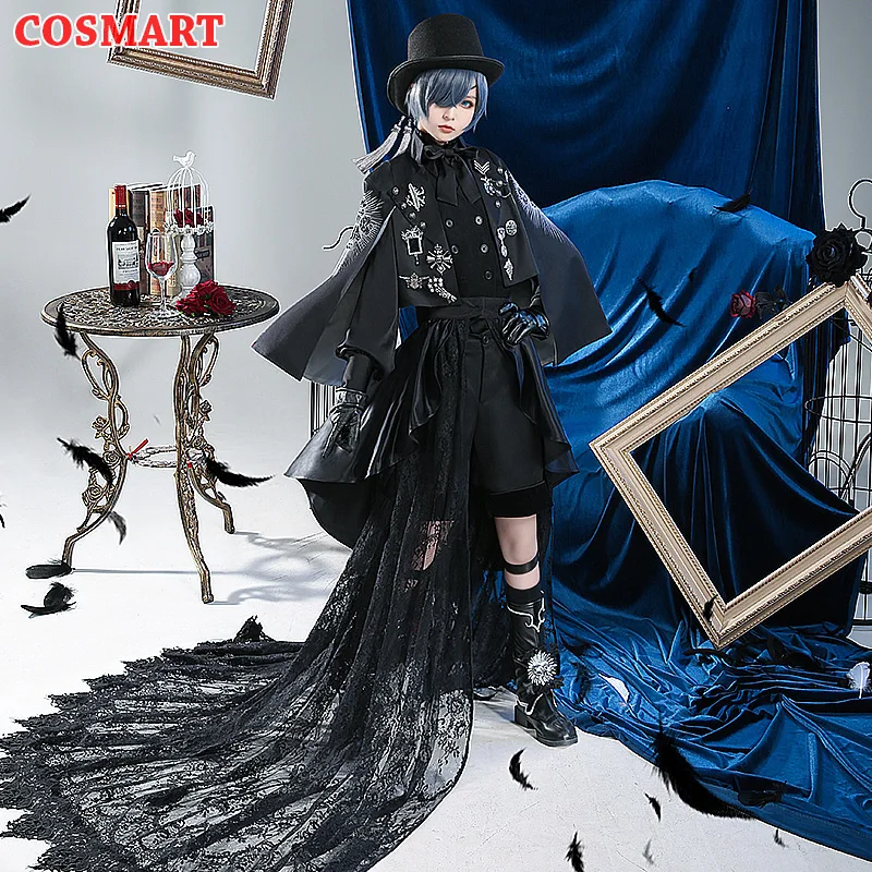Anime Black Butler Ciel Phantomhive Cosplay Costume 15th Anniversary Gorgeous Uniform Halloween Party Outfit For Adult New
Anime Black Butler Ciel Phantomhive Cosplay Costume 15th Anniversary Gorgeous Uniform Halloween Party Outfit For Adult New