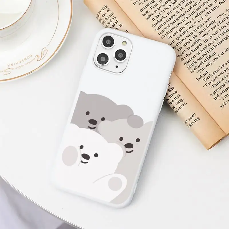 Cute cartoon bear dog animal pattern Phone Case Candy Color for iPhone 6 7 8 11 12 s mini pro X XS XR MAX Plus
Cute cartoon bear dog animal pattern Phone Case Candy Color for iPhone 6 7 8 11 12 s mini pro X XS XR MAX Plus