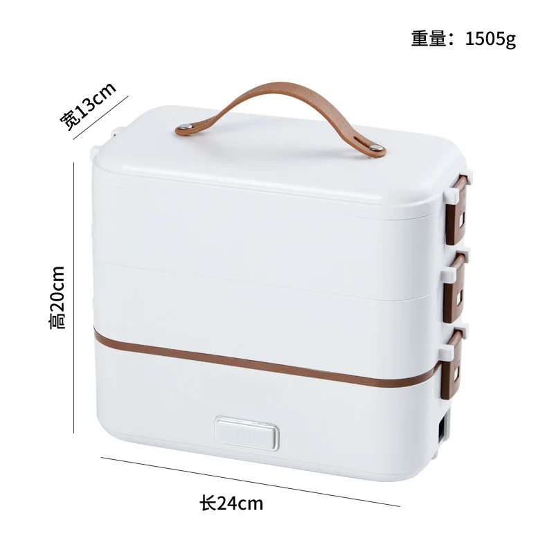 Electric lunch box Stainless steel liner portable split boiling heating insulation Mini student office hot food
Electric lunch box Stainless steel liner portable split boiling heating insulation Mini student office hot food