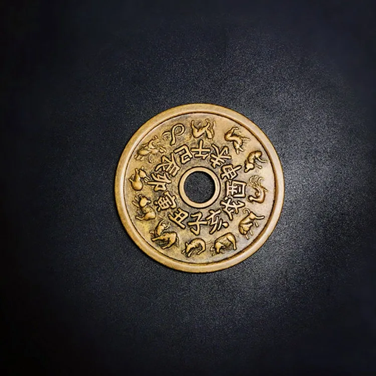 LAOJUNLU Imitation Antique Copper Coins Twelve Zodiac Gossip Money Treasure Replica
LAOJUNLU Imitation Antique Copper Coins Twelve Zodiac Gossip Money Treasure Replica