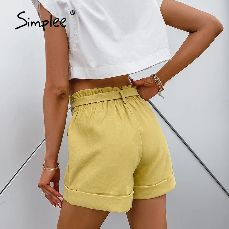 Simplee Casual Straight High street solid Shorts Women Elastic Loose Wide Leg Shorts High Waist Summer Shorts Harajuku 2021
Simplee Casual Straight High street solid Shorts Women Elastic Loose Wide Leg Shorts High Waist Summer Shorts Harajuku 2021
