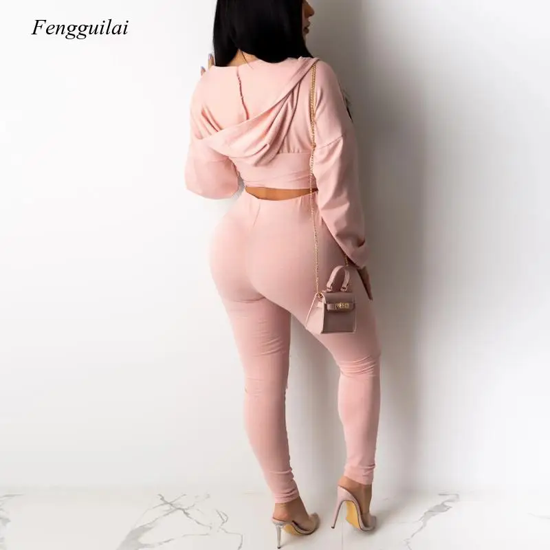 4 Colors Women Two Piece Causal Tracksuit Zip Up Short Hoodies and Skinny Long Pants Set Solid Chic Suits Streetwear
4 Colors Women Two Piece Causal Tracksuit Zip Up Short Hoodies and Skinny Long Pants Set Solid Chic Suits Streetwear