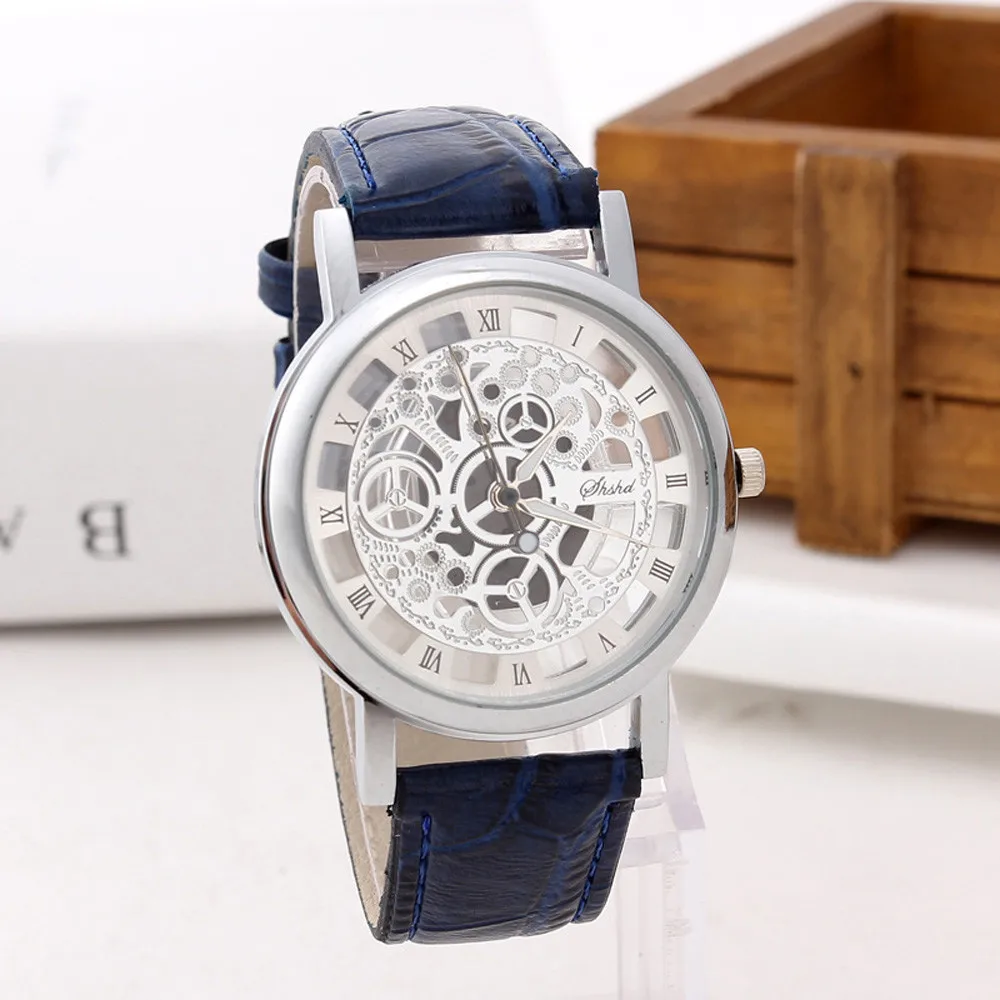 Men Luxury Stainless Steel Quartz Military Sport Leather Band Dial Wrist Watch Automatic Luminous Clock Men Waterproof Mechanica
Men Luxury Stainless Steel Quartz Military Sport Leather Band Dial Wrist Watch Automatic Luminous Clock Men Waterproof Mechanica